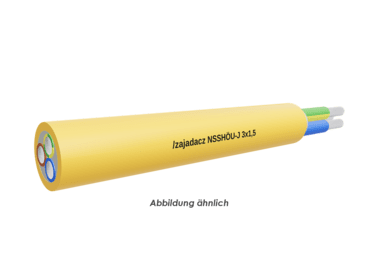 NSSHÖU-J 3x1,5 gelb         Trommel 500m 