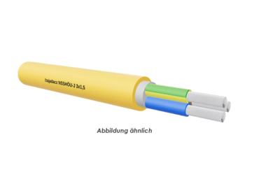 NSSHÖU-J 3x1,5 gelb         Trommel 500m 