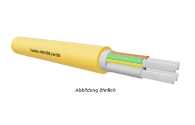 NSSHÖU-J 4x150 gelb         Trommel 500m 