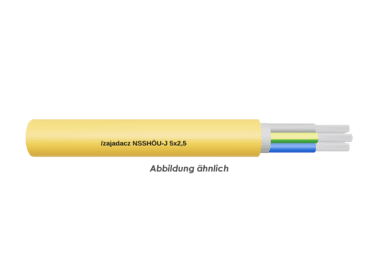 NSSHÖU-J 5x2,5 gelb         Trommel 500m 