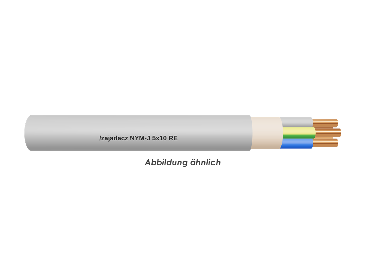 NYM-J 5x10 RE Eca               Ring 50m 