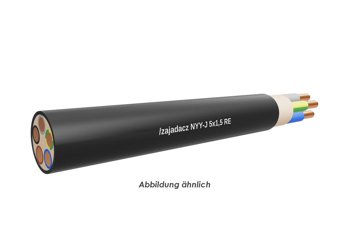 NYY-J 5x1,5 RE Eca             Ring 100m 