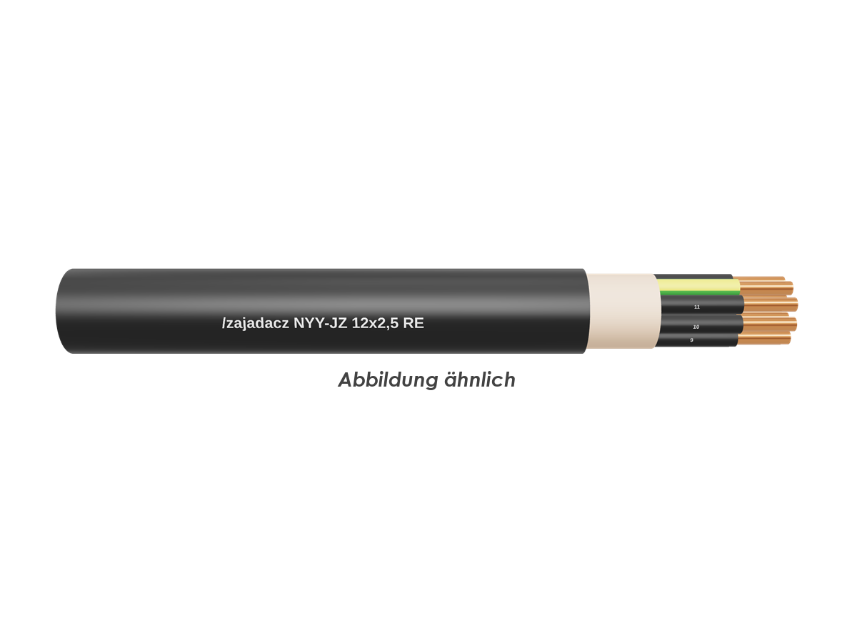 NYY-JZ 12x2,5 RE Eca       Trommel 1000m 