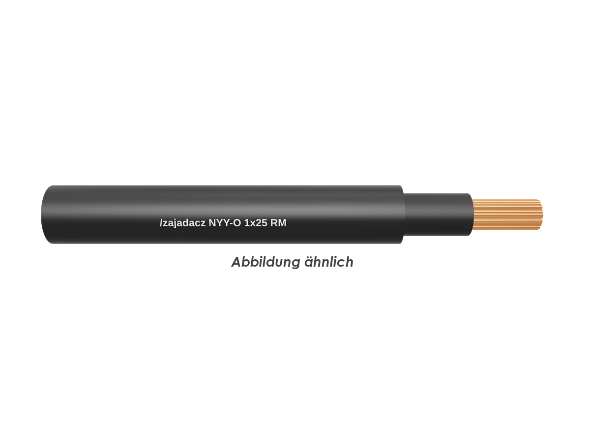 NYY-O 1x25 RM Eca           Trommel 500m 