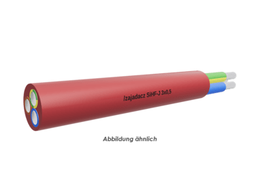 SiHF-J 3x0,5 rot-braun         Ring 100m 