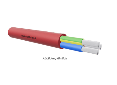 SiHF-J 3x1,0 rot-braun      Trommel 500m 