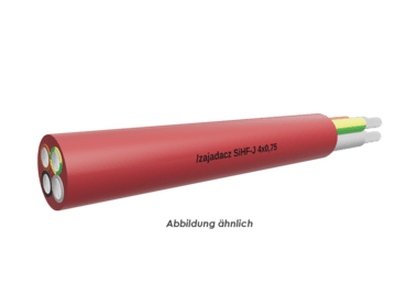 SiHF-J 4x0,75 rot-braun         Ring 50m 