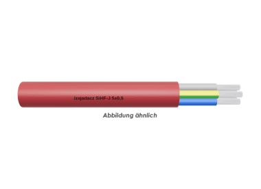 SiHF-J 5x0,5 rot-braun      Trommel 500m 