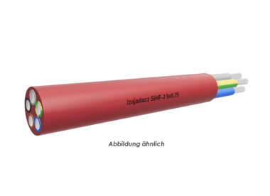 SiHF-J 5x0,75 rot-braun         Ring 50m 