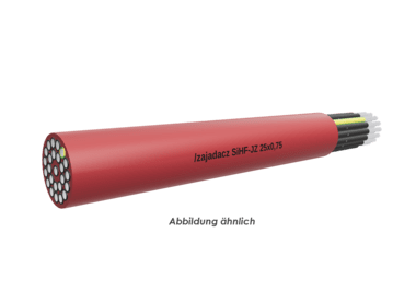 SiHF-JZ 25x0,75 rot-braun   Trommel 500m 
