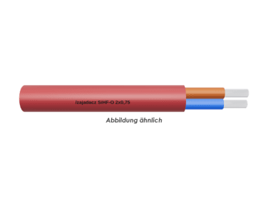 SiHF-O 2x0,75 rot-braun     Trommel 500m 