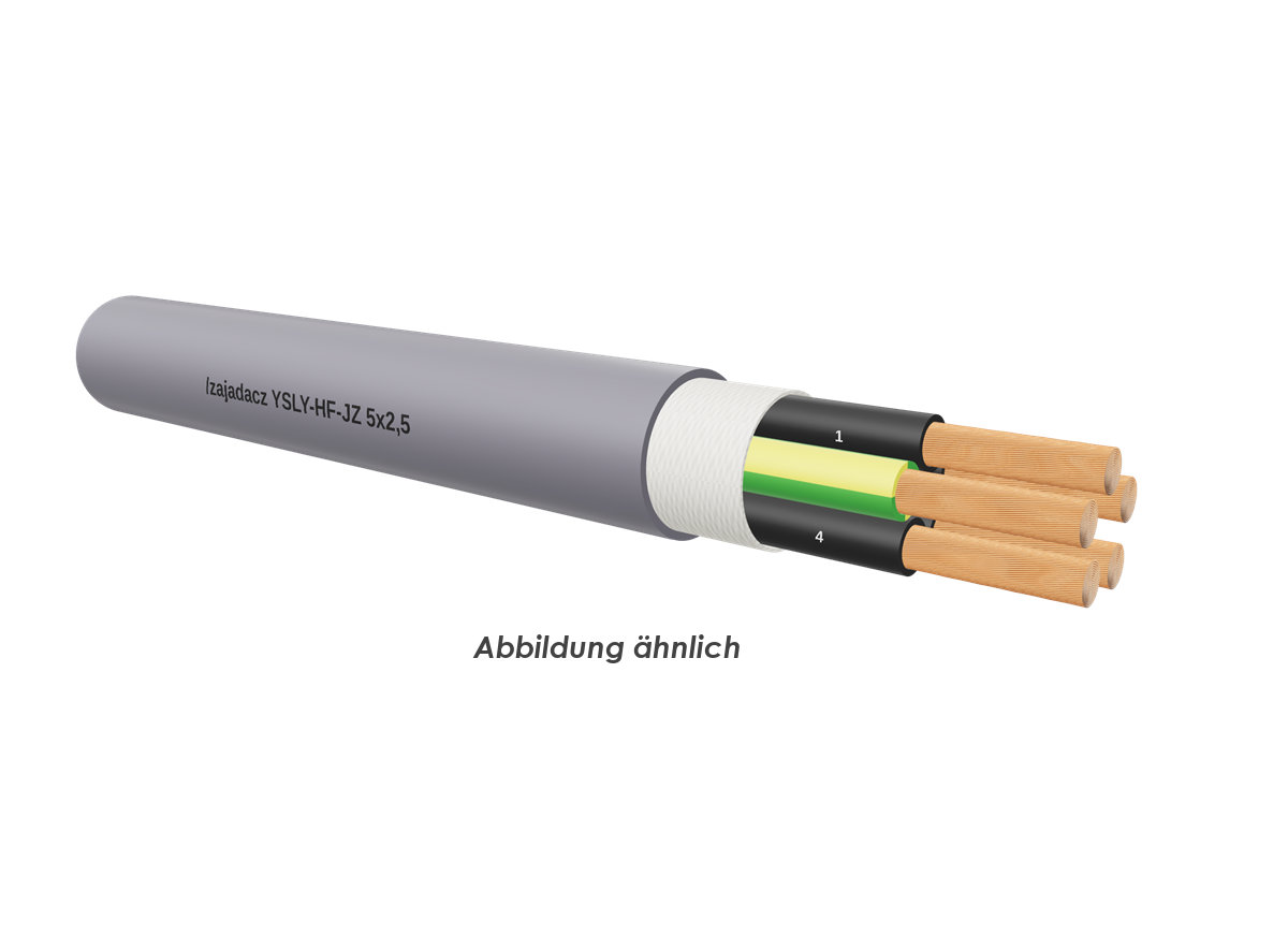YSLY-HF-JZ 5x2,5            Trommel 500m 