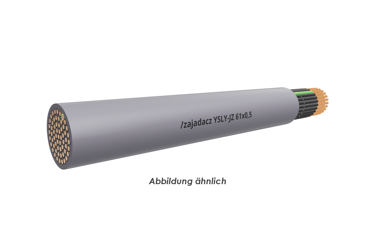 YSLY-JZ 61x0,5 Eca          Trommel 500m 