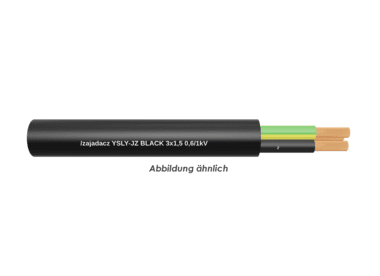 YSLY-JZ BLACK 3x1,5 Eca     Trommel 500m 
