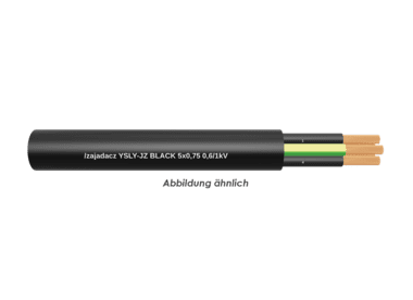 YSLY-JZ BLACK 5x0,75 Eca    Trommel 500m 