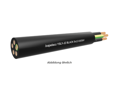 YSLY-JZ BLACK 5x1,5 Eca     Trommel 500m 