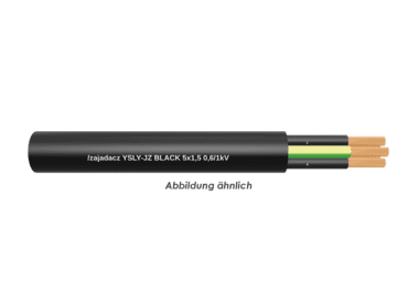 YSLY-JZ BLACK 5x1,5 Eca     Trommel 500m 