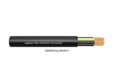 YSLY-JZ BLACK 7x1,0 Eca     Trommel 500m 