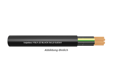 YSLY-JZ BLACK 8x1,0 Eca     Trommel 500m 
