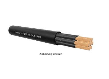 YSLY-OZ BLACK 7x0,75 Eca    Trommel 500m 