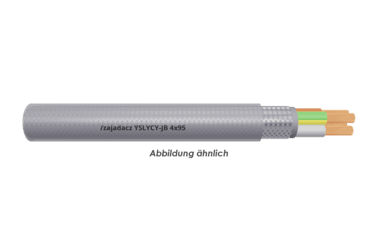 YSLYCY-JB 4x95 transparent  Trommel 500m 