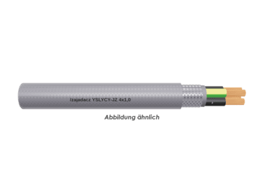 YSLYCY-JZ 4x1,0 transparent Trommel 500m 