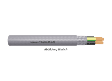 YSLYCY-JZ 4x25 transparent  Trommel 500m 