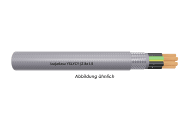 YSLYCY-JZ 8x1,5 transparent Trommel 500m 