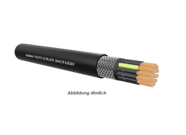 YSLYCY-JZ BLACK 18x0,75 0,6/1kV   TR500m 