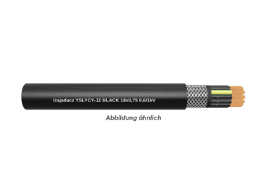 YSLYCY-JZ BLACK 18x0,75 0,6/1kV   TR500m 