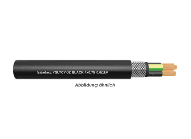 YSLYCY-JZ BLACK 4x0,75 0,6/1kV    TR500m 