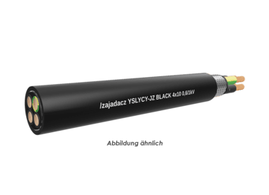 YSLYCY-JZ BLACK 4x10 0,6/1kV      TR500m 