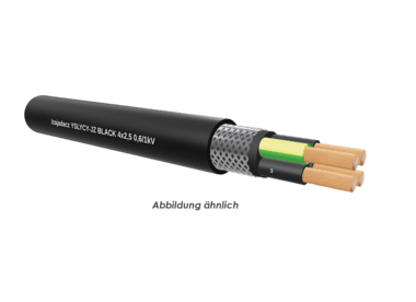 YSLYCY-JZ BLACK 4x2,5 0,6/1kV     TR500m 