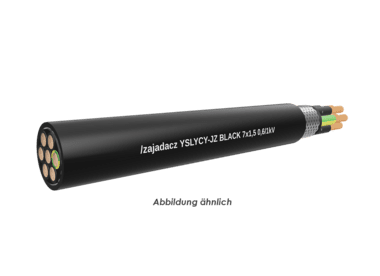 YSLYCY-JZ BLACK 7x1,5 0,6/1kV     TR500m 