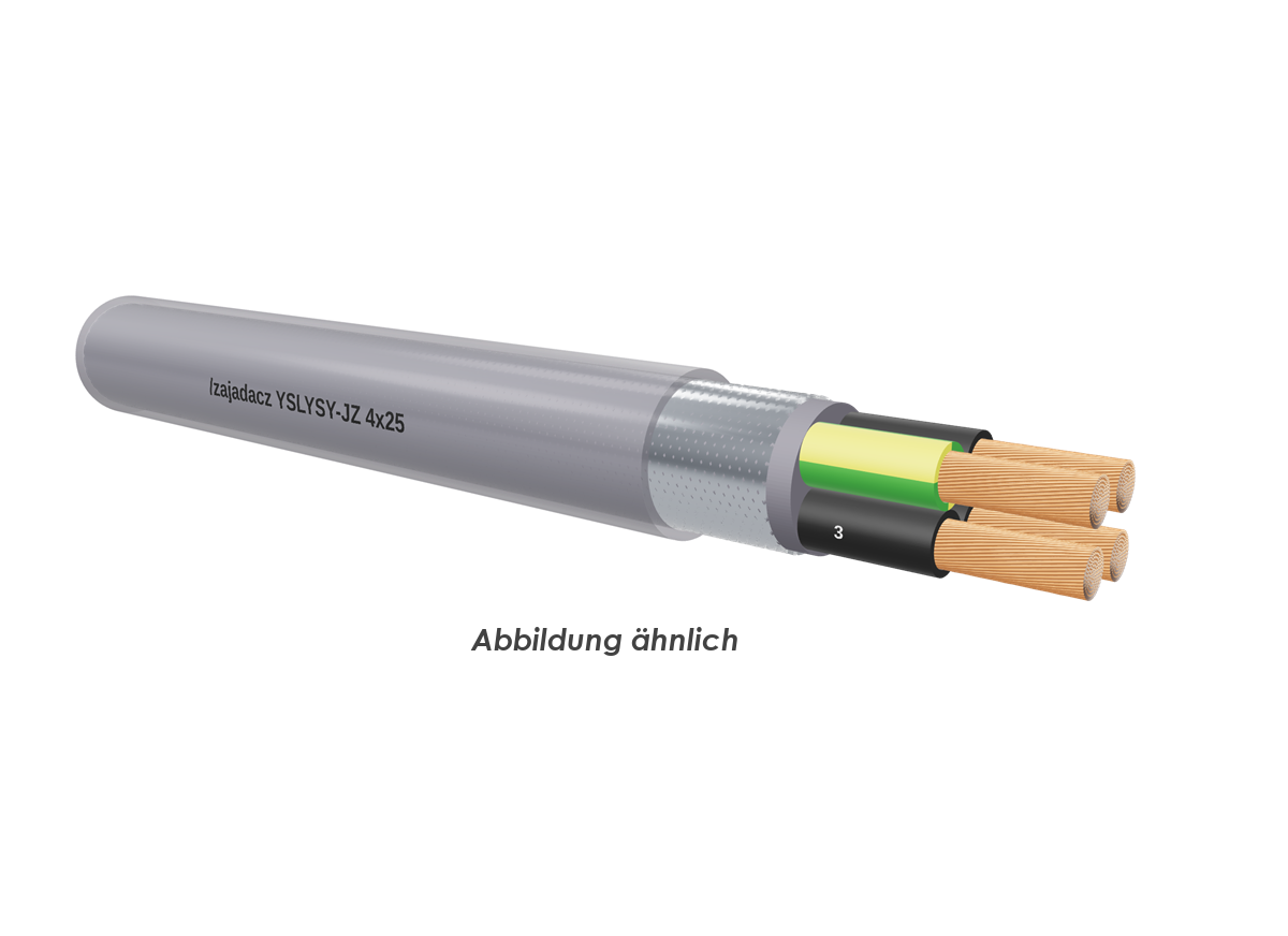 YSLYSY-JZ 4x25 transparent  Trommel 500m 