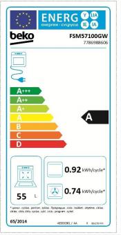 Beko FSM 57100 GW Standherd 