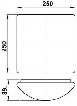 Albert G 396, Glas opal         90210396 