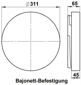 Albert G 412, Opalglas matt d = 90210412 
