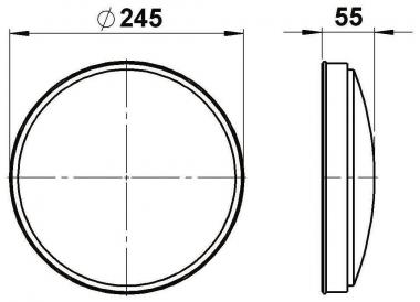 Albert G 417, Plexiglas opal    90270417 