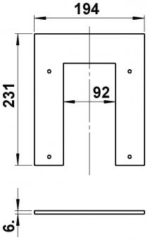 Albert G 441, ESG-Glasscheibe   90220441 