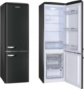 Amica KGCR 387100 MS matt-sw Kühlkombi 
