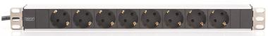 Assmann 1HE Aluminium PDU, Rack DN-95401 