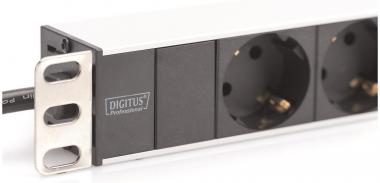 Assmann 1HE Aluminium PDU, Rack DN-95401 