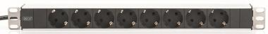 Assmann 1HE Aluminium PDU, Rack DN-95401 