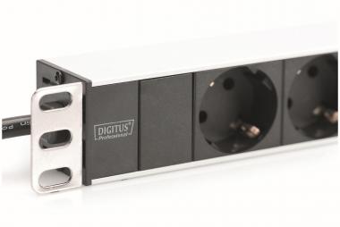 Assmann 1HE Aluminium PDU, Rack DN-95401 