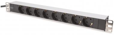 Assmann 1HE Aluminium PDU, Rack DN-95401 