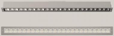 BEGA E-Einbauleuchte silber     24304AK4 