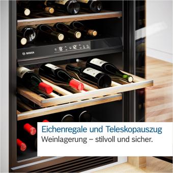 Bosch KWK16ABGB sw Weinlagerschrank 