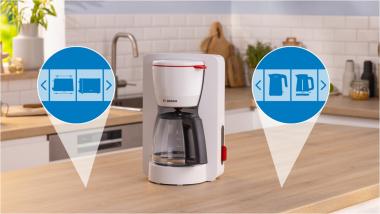 Bosch TKA3M131 Kaffeeautomat 