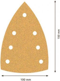 Bosch Schleifpapier EXPERT C470 50 Stück 